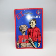 1982 80's E.T. Movie E.T. Jewelry Charm Figure Doll Plush Toy Vintage 1