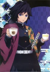 【中古】クリアファイル 冨岡義勇 A4クリアファイル 「鬼滅の刃×森永製菓 in イオン」 対象商品購入特典