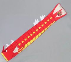 [Used] Towel/Tenugui (Japanese hand towel) - Red Gyarados Towel Scarf - "Hiroshima Toyo Carp x Pokémon" - Pokémon Center Hiroshima Limited Edition