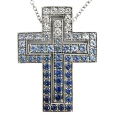 DAMIANI ダミアーニ ベルエポック アイスバーグ ネックレス Mサイズ ダイヤモンド サファイア  750WG ホワイトゴールド 20088476のサムネイル