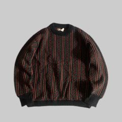 【Fana Knit】birds eye knit sweater