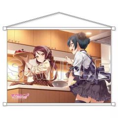 [중고] 태피스트리 Aqours 리코 & 요시코 B2 태피스트리 [러브라이브! 선샤인!!]