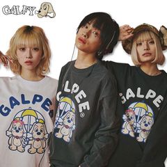 ガルピー GALPEE ガルフィー GALFY GALPEE ロンTee アベックTシャツ SS 超小型犬 S 小型犬 L 中型犬 XL 大型犬 151026 WHITE BLACK INK BLACK 25SS 子供服