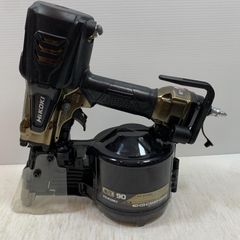 κκHiKOKI ハイコーキ エアツール エア釘打ち 高圧 C356518 NV 90HR2 ブラック×ゴールド