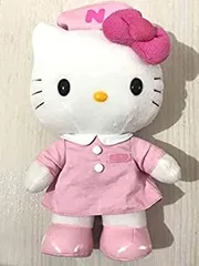 ぬいぐるみ　人形　エイコー　ハローキティ　ナース　レア　非売品 希少 90年代 レトロ ハローキティ ぬいぐるみ ナースキティ 看護
