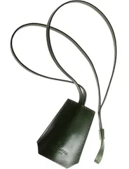 【迅速発送】BLUE SINCERE クロシェット キーケース イタリアンレザー 本革 首掛け ネックレス アクセサリー キーホルダー メンズ レディース / ICS1