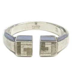 【栄】グッチ リング 指輪 シルバー925 SV 9号 イタリア製 ジュエリー レディース 小物 その他