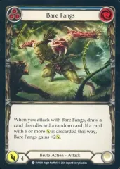 【中古】Flesh and Blood EVR010[C]：Bare Fangs (3)