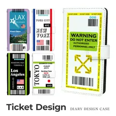 【F】【3cm】  AQUOS R8 SH-52D 手帳 手帳型 スマホケース アクオスアール8ケース カバー チケット デザイン  ストラップホール カードスロット付き【受注生産】