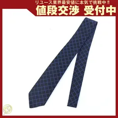  グッチ ネクタイ GUCCIロゴ シルクジャカード 中古
