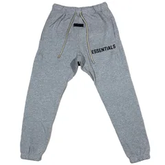 FOG エッセンシャルズ フロント 3Dロゴ スウェットパンツ グレー