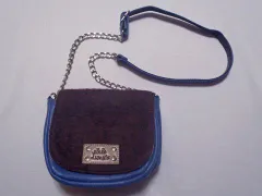 ベベ bebe アウトレット 子供服 女の子 フリーサイズ 約 100cm 110cm 120cm 130cm ショルダー バッグ かばん 鞄 茶色 青 秋 冬 ★3 冬服 カバン ガールズ 女児 キッズ プチプラ 【中古】 ユーズド こども