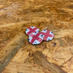 3個セット ユニオンジャック イギリス国旗 缶バッジ 32mm バッチ