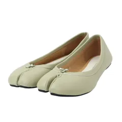 ☆ カーキ ☆ 39(24.5cm) ☆ パンプス 足袋 シューズ ローヒール 歩きやすい sjps106 パンプス レディース ローヒール 足袋 バレエシューズ 先割れ たび タビ フラット シューズ ぺたんこ 歩きやすい 疲れない ムレない アウトドア