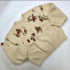 ピンクハウス　モヘヤニットカーディガン　ノルディック　ウール　シャギー　金子功 ピンクハウス モヘヤニットカーディガン ノルディック ウール