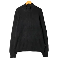 古着 ~90年代 カルバンクライン Calvin klein コットンニットハーフジップセーター メンズXL相当 ヴィンテージ/eaa576308