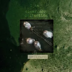 baroque オイスター バロックパール 1粒 チタン ピアス 1対