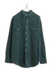 【お得なクーポン配布中!】 80s USA製 エルエルビーン チェック 長袖 フランネル シャツ メンズ L 80年代 LLBEAN ヴィテージ LLビーン コットン 長袖シャツ ネルシャツ