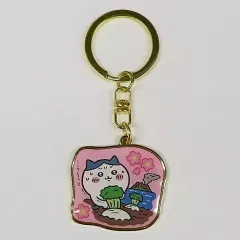 【中古】雑貨 ちいかわ＆ハチワレ(桜島) ダイカットキーホルダー 「ちいかわ なんか小さくてかわいいやつ」 鹿児島限定