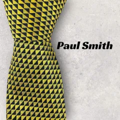 【6806】良品！ポールスミス　ネクタイ　ゴールド系.