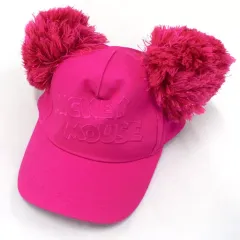 【中古】衣類 ミッキーマウス ポンポン付きキャップ ピンク 「ディズニー」 東京ディズニーリゾート限定