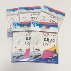 丸せいご 12号 ハリス3号 5点セット がまかつ gamakatsu