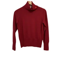 VivienneWestwoodRedLabel(ヴィヴィアンウエストウッドレッドレーベル) 長袖セーター サイズ2 M レディース - レッド タートルネック VivienneWestwoodRedLabel(ヴィヴィアンウエストウッドレッド