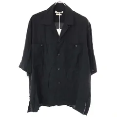 YOKE レーヨン　半袖シャツ 参考上代27500円 未使用品 YOKE 24SS BOXY REGULAR COLLAR SHIRT