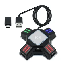 【新着商品】One対応 Switch/PS4/PS3/Xbox マウスコンバーター コンバータ アダプター ゲーミングコントローラー変換 ゲームコンバーター KX コンバーター コンバーター スイッチ switch キーボード・マウス接続アダプター Mcbaz