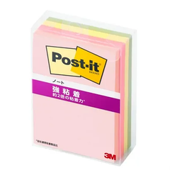 3M　スリーエム　Post-it　ポストイット　付箋　ノート中　 45枚4色　マルチカラー④　656SS-MC-4N