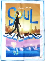 【中古】ポスター B3ファブリックポスター ソウルフル・ワールド 「Happyくじ PIXAR」 I賞