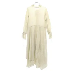 スナイデル 長袖 ドット柄 ワンピース F アイボリー×黒 snidel レディース 【中古】  【230519】