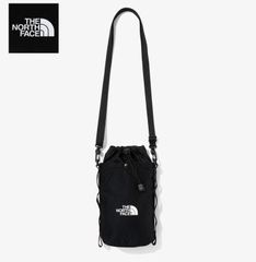 THE NORTH FACE ノースフェイス マルチボトルバッグ ミニポーチ ショルダーバッグ 保冷保温 カラビナ付 夏 アウトドア 登山 旅行 ブラック色 海外限定