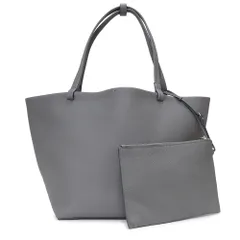 THE ROW ザロウ Park Tote threeパークトート バッグ Park Tote レザー製スリーバッグ Black – The Row