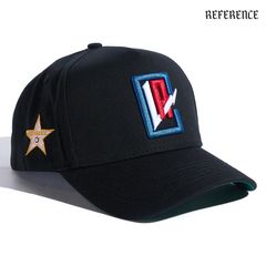 REFERENCE LAC SNAPBACK CAP【BLACK】 (リファレンス 通販 キャップ 帽子 スナップバック ベースボールキャップ ロゴ)
