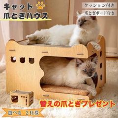 猫ちゃんの隠れ家】猫型入口 キャットハウス 壁掛け＆置き型対応☆完成