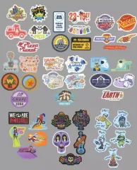 【中古】シール・ステッカー 全9種セット ダイカットステッカーセット(5枚組) 「Happyくじ PIXAR」 K賞