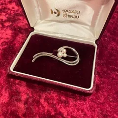 美品 SILVER シルバー TASAKI タサキ 田崎真珠 パール ブローチのサムネイル