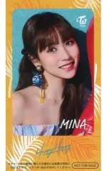 【中古】シール・ステッカー(女性) ミナ(TWICE) ICカードステッカー 「CD HAPPY HAPPY」 購入特典