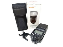 Godox TT685Ⅱ-S　クリップオンストロボ　カメラ用フラッシュ　ケース付き