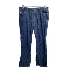 Carhartt ワークパンツ W37 カーハート レディース ビッグサイズ インディゴ メキシコ製 古着卸 アメリカ仕入 2412-1149