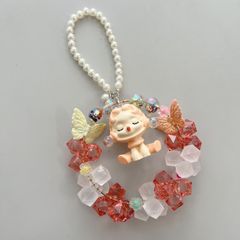 ☆ハンドメイド☆ＳＰ人形☆リース☆ファンシーデコレーション☆1点限りり☆