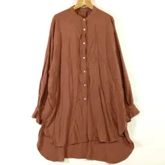 earth music&ecology 長袖 シャツ 薄手 Fサイズ a799