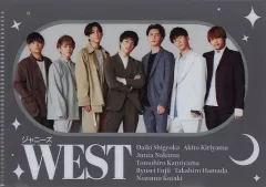 【中古】クリアファイル ジャニーズWEST(WEST.)/B/横 ミニクリアファイル 「Johnny’s Shop」