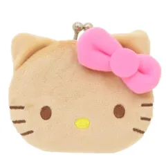 【メール便】ハローキティ 小銭入れ キャラがま ブラウン サンリオ ミニがま口コインケース キャラクター グッズ 