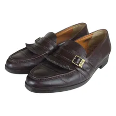 SAINT LAURENT サンローラン ドレスシューズ キルト タッセル ローファー ブラウン系 25.5【中古】のサムネイル