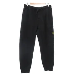ストーンアイランド STONE ISLAND スウェットパンツ イージー ロゴパッチ M 黒 ブラック /AE ☆AA★ ■GY01のサムネイル