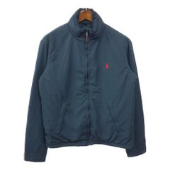 Polo by Ralph Lauren ポロ ラルフローレン スイングトップ ブラック (メンズ L) 中古 古着 Q9399