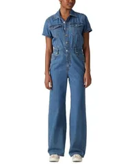 【送料無料】 リーバイス レディース カジュアルパンツ ボトムス Women's Type III Denim Jumpsuit Blue Joke