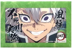 【中古】バッジ・ピンズ(キャラクター) 不死川実弥 「鬼滅の刃×ufotable cafe 第6期 悪鬼滅殺「柱」登場 スクエア缶バッジ」 